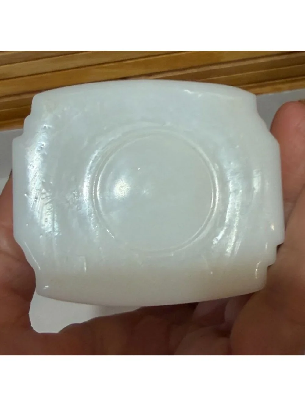 Vintage McKee Roman Arches White Milk Glass Sugar Shaker 4.25